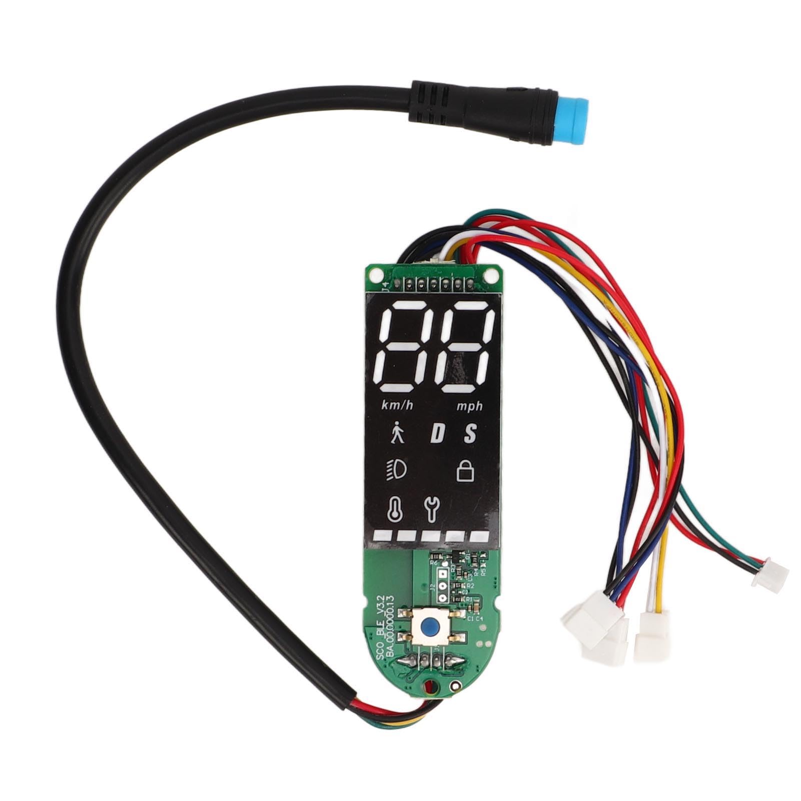Leapiture Electric Scooter Replacement Parts Scooter Circuit Board Replacement Dashboard Display Fits Pr Vehicles
