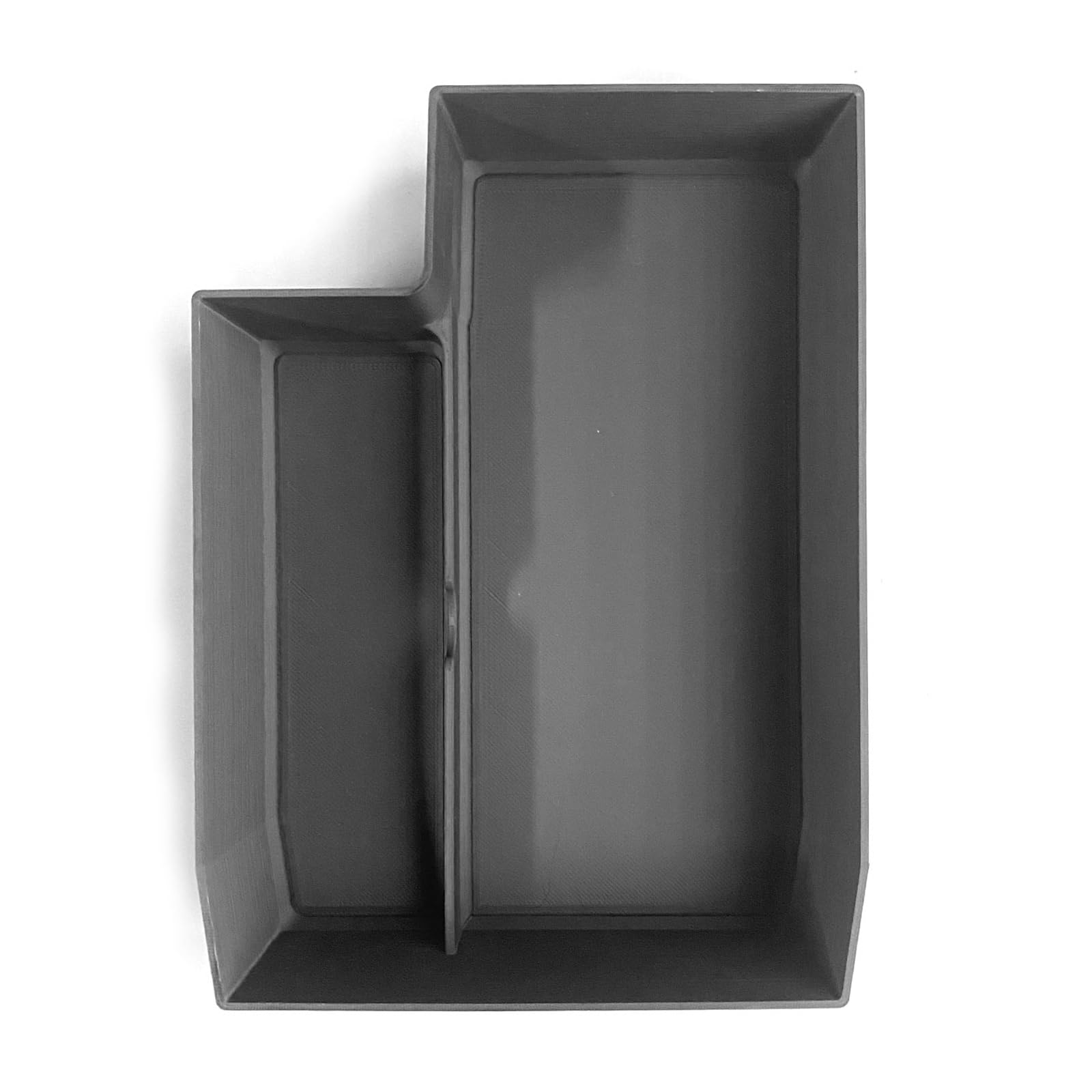 ruiya 2021新型 スバル アウトバック bt5 専用 コンソールトレイ コンソール トレイ コンソールボックス アクセサリー センターコンソール 小物入れ 充電USB機能 ガタガタ音なし ABS素材 スバルアウトバックbt5 内装パーツ カスタムパーツ (下段用 黒) の商品画像