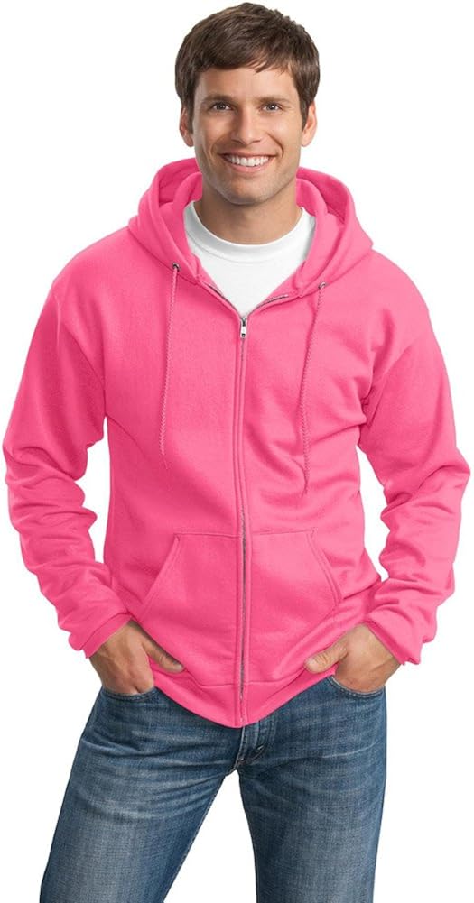 neon pink sweatshirt