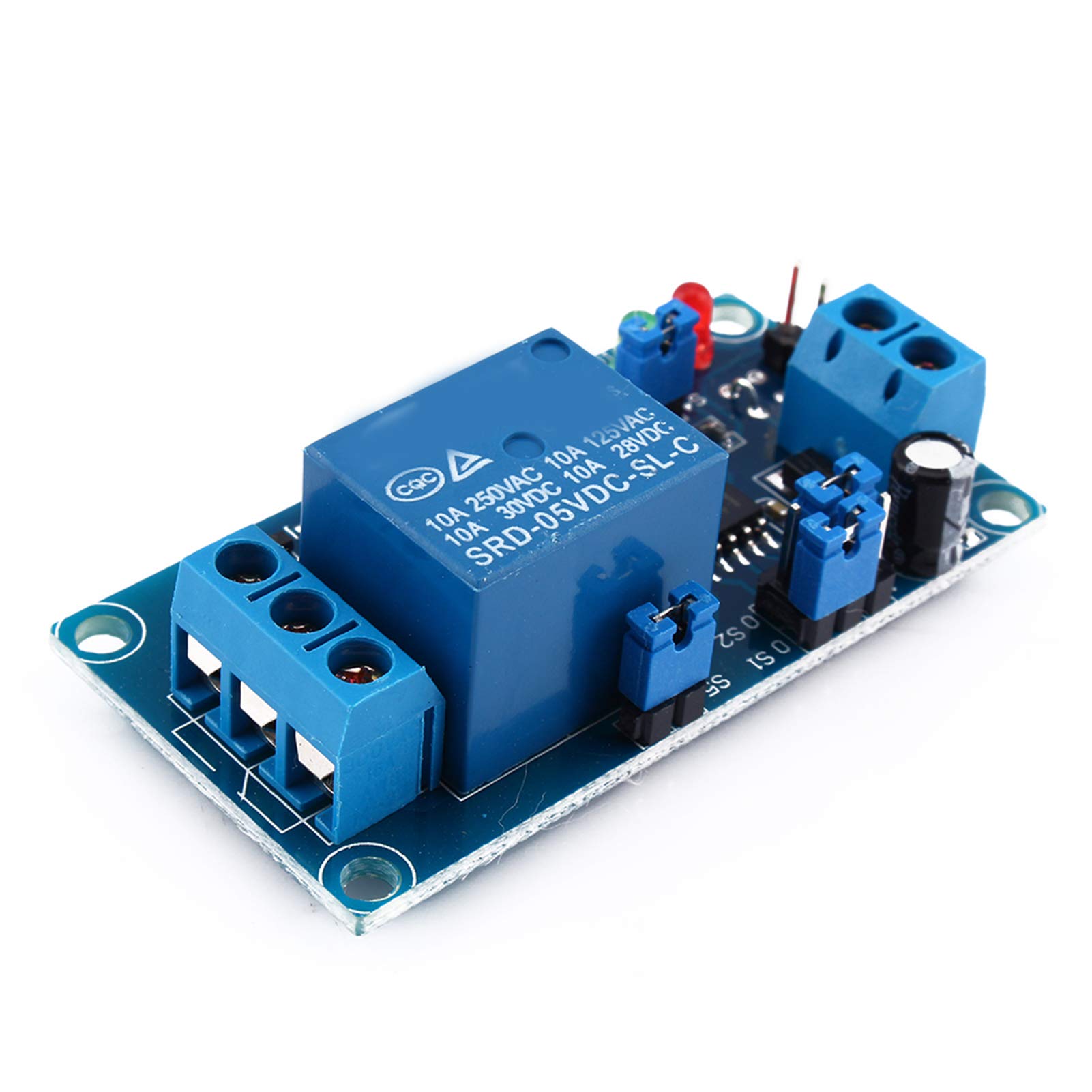 5V DC Delay Relay Delay with Timer Turn on/Delay Turn off Switch Module (5V)