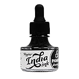 Higgins Black India Pigmented Drawing Ink - for