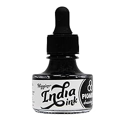 Higgins Black India Pigmented Drawing Ink - for