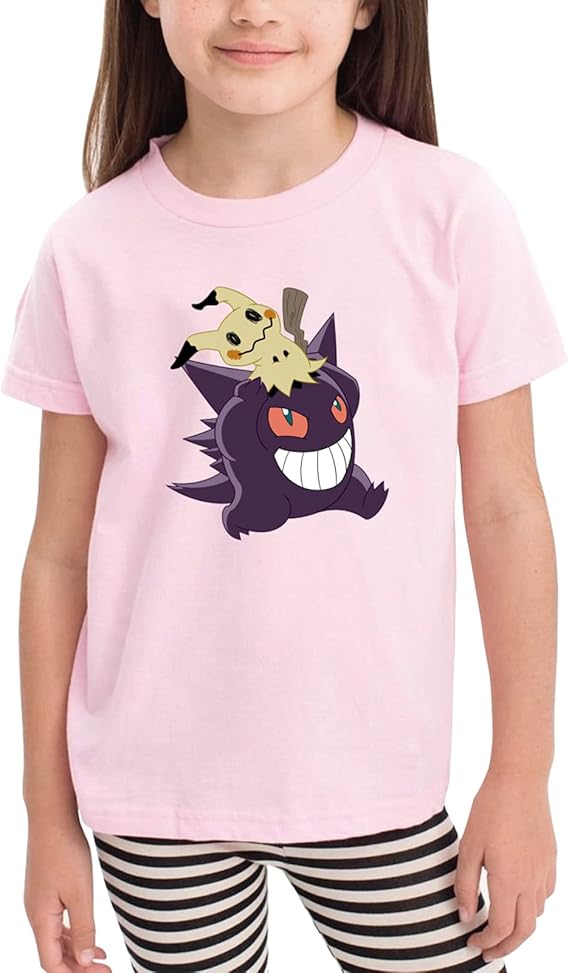 Amazon Co Jp ゲンガー Tシャツ キッズティーンエイジャー 半袖tシャツ 子供服 男の子 女の子 綿100 オシャレ カジュアル 春 夏 トップス ラウンドネックプリントtシャツ 3 7歳の子供に適しています 服 ファッション小物