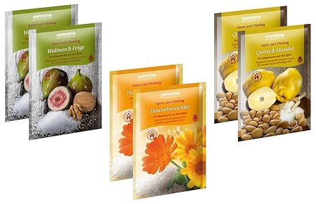 Ganz zart Peeling Vorteilspack, 6x 80g