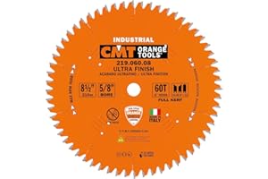 CMT 219.060.08 8 1/2-Inch by 60 Tooth 5/8-Inch Bore Miter and Radial Arm Circular Saw Blade