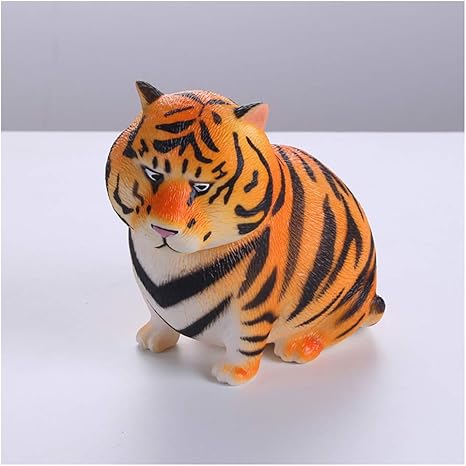 Amazon アニメモデルネコ鈴かわいい猫のおもちゃデスクトップ車の装飾品かわいい人形虎オレンジ アニメ 萌えグッズ 通販