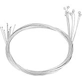 10Pcs Bike Brake Cable Bike Cable Replaceable Brake Cord Line Brake Cable for Road Mountain Bikes