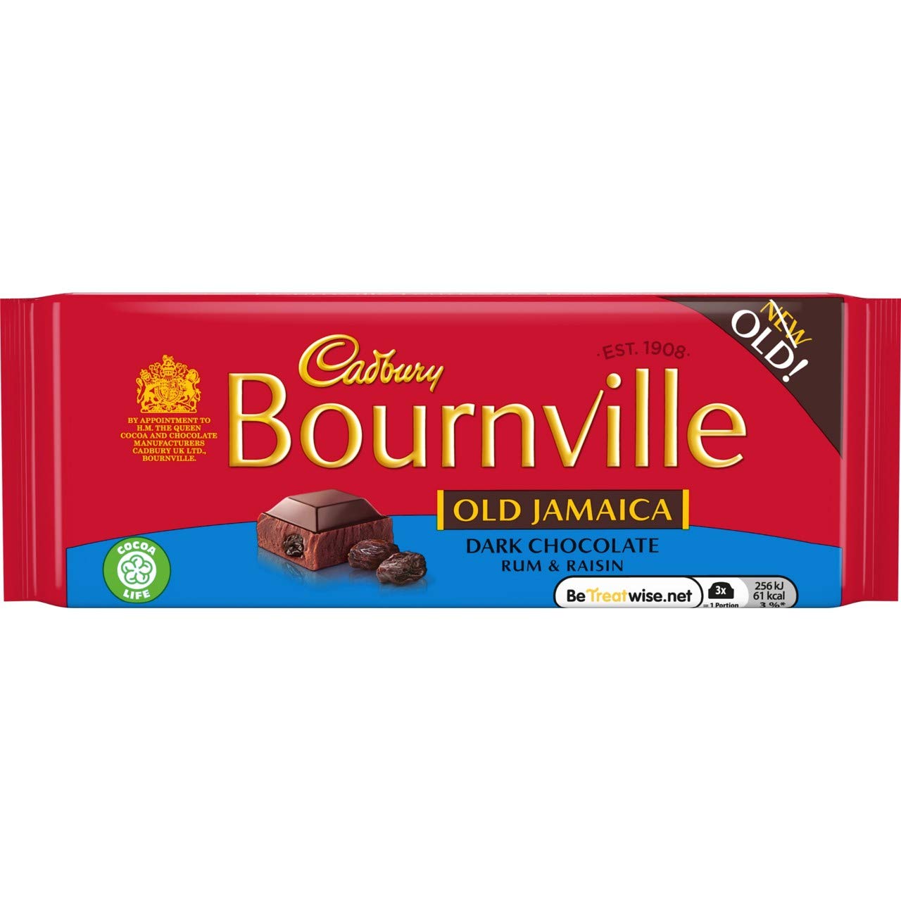 Cadbury Bournville Old Jamaica Dark 