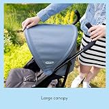 Graco EZLite Lightweight Stroller Midnight Black 6.6kg Birth to 3 Years view 4