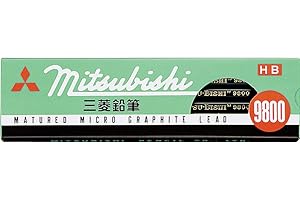 Mitsubishi Pencil Co., Ltd. 9800 pencil dozen (12 pieces) HB K9800HB (japan import)