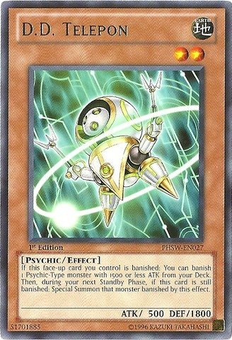 Yu-Gi-Oh! - D.D. Telepon (PHSW-EN027) - Photon Shockwave - Unlimited Edition - Rare