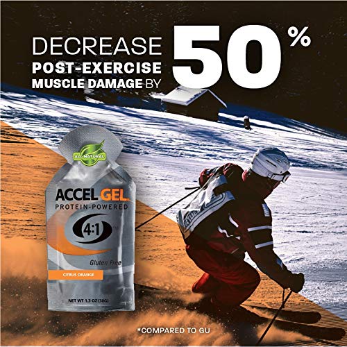 PacificHealth Accel Gel, All Natural Protein-Powered Rapid Energy Gel for Instant Energy During Intense Workouts - Box of 24, 1.3 Ounce Packets (Key Lime) - Thumbnail 5