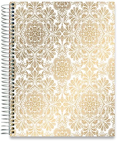 Tools4Wisdom Soft Cover Planner 2018-2019 - 8.5 x 11 Spiral Softcover - Dated July 2018 - June 2019 Academic Year Calendar - Daily Weekly Monthly Agenda
