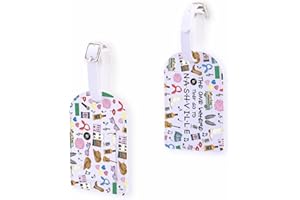 Nashville Travel Luggage Tag Western Luggage Tag Tennessee Gift Girls Cowgirl Bach Baggage Tag (Nashville-tag CA)