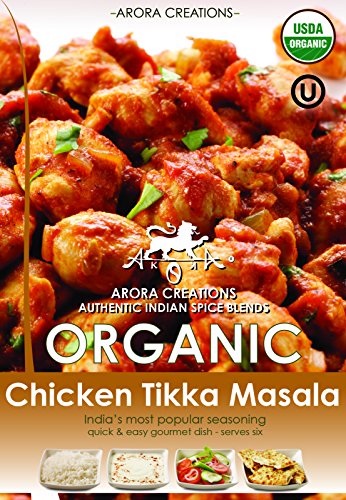 Arora Creations USDA-Organic ALL 7 FLAVORS VARIETY PACK Indian Spice Blends (7 Pack) (7 Flavors Available) (Curry / Seasoning / Herb / Mix)