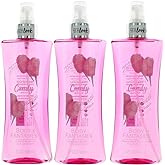 Cotton Candy by Body Fantasies, 3 Pack 8 oz Fragrance Body Spray women