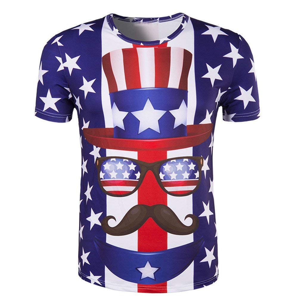 Respctful Men's Clothing USA Clothes for Men Short Sleeve Patriotic