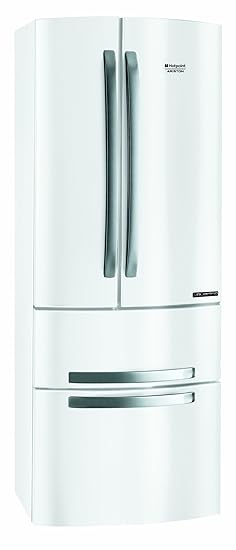Hotpoint 4D AA W/HA Side-by-Side /  A+ / 190 cm Höhe /  0.95 kWh / 290 L Kühlteil / 90 L Gefrierteil / NO FROST / Side by Sid