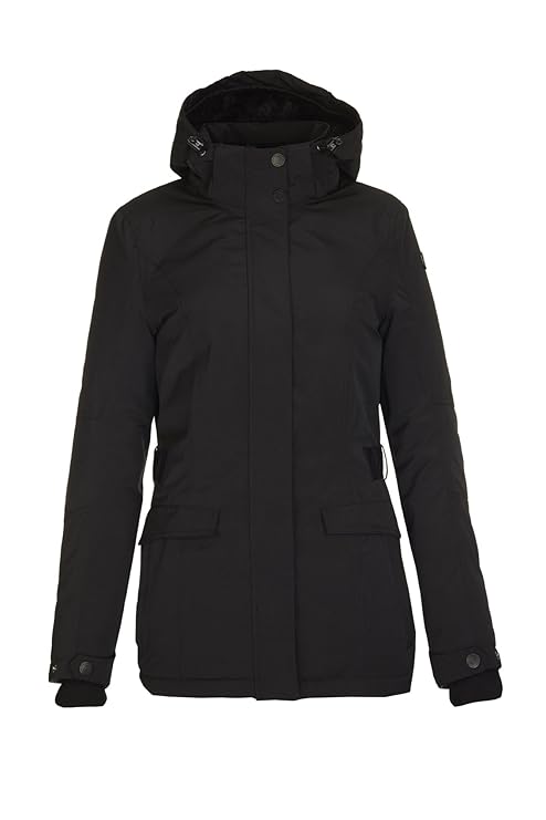Killtec Damen Ellika Funktionsjacke/Outdoorjacke / Winterjacke mit abzippbarer Kapuze