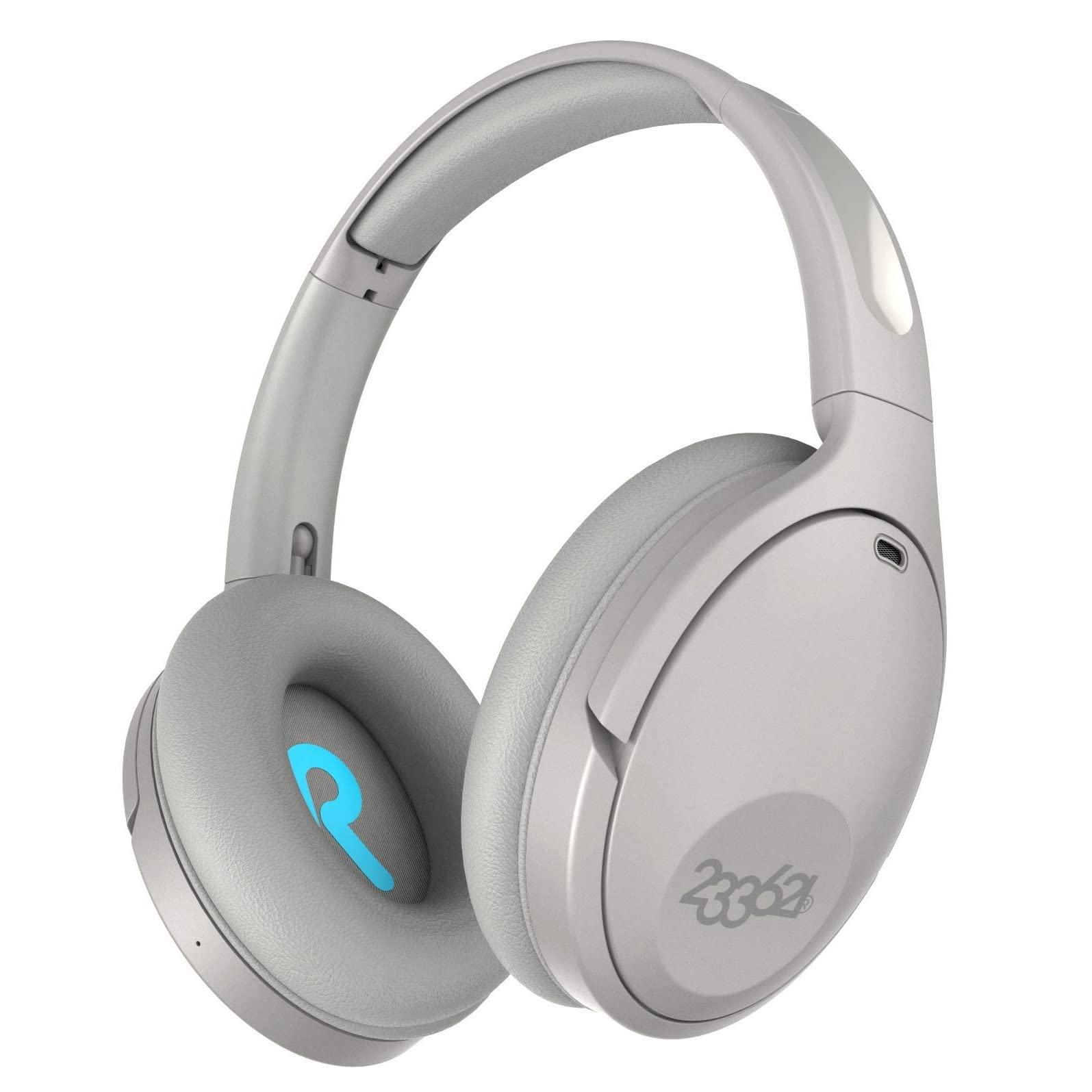 Photo 1 of 233621 Hush Hybrid Active Noise Cancelling Bluetooth Headphones with 100 Hrs of Playback, Grey
