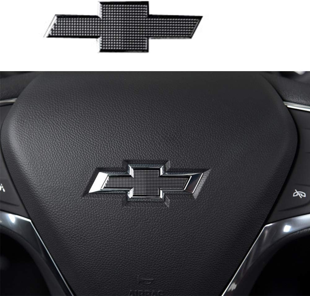 GEERUI Compatible with Front & Rear Black Bowtie Emblems
