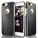 LOHASIC for iPhone 8 Plus Case, for iPhone 7 Plus Case Slim Luxury Leather Soft TPU Anti-Slip Grip Protective Cases Cover Compatible with iPhone 7/8 Plus - Carbon Fiber