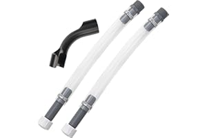 Seppicsa VP Gas Can Hose, 2 PCS Racing Fuel Jug Hose with 1 PCS Bender, Fuel Filler Hoses Suitable for Jegs's Racing Fuel Jug 3/5/5.5 Gallon Gas Cans Motorsport Container
