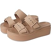 Crocs Women's Brooklyn Buckle Low Wedges
