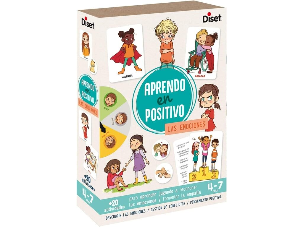 DISET 41201 Las Emociones Game Learning in Positive, Multicoloured