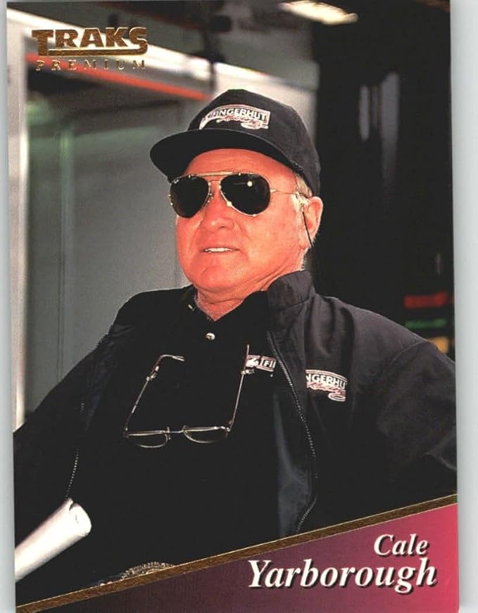1994 Traks Premium 64 Cale Yarborough NASCAR Trading Cards (Racing