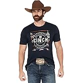 Cinch Men's Navy Short Sleeve Authentic T-Shirt