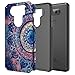 LG V20 Case, Rosebono Slim Hybrid Dual Layer Shockproof Hard Cover Graphic Fashion Cute Colorful Silicone Skin Cover Armor Case for LG V20 (Mandala)