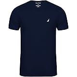 Nautica Men's Nautica 3 Pack V-Neck T-Shirt at Amazon Menâs Clothing store: Undershirts