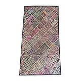 Mogul Vintage Kutch Embroidery Tapestry Wall Tapestry Wall Décor Ethnic Décor