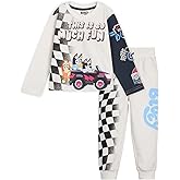 Bluey T-Shirt and French Terry Jogger Pants Outfit Set Infant to Big Kid Sizes (12 Months - 10-12)