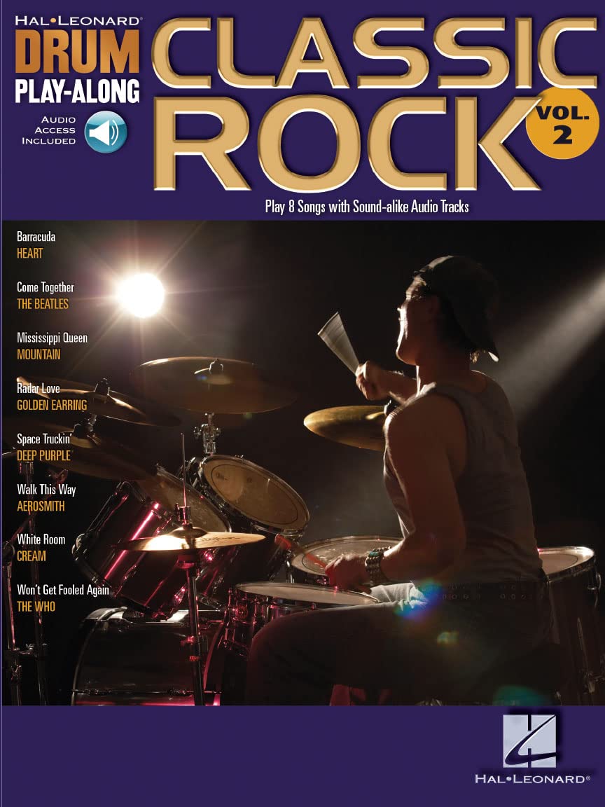 Clasic Rock: v. 2: Drum Play-along (Hal Leonard Drum Play-Along)