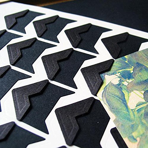 264 PCS Vintage Black SelfAdhesive Acid Free Paper Photo Mounting