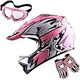1Storm Youth Kids Motocross Helmet BMX MX ATV Dirt Bike Helmet Star Shark: HBOY