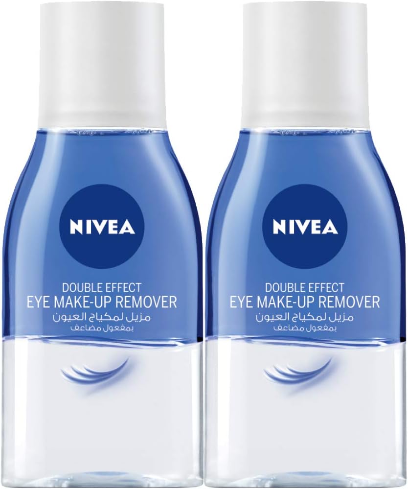 nivea double effect eye makeup remover