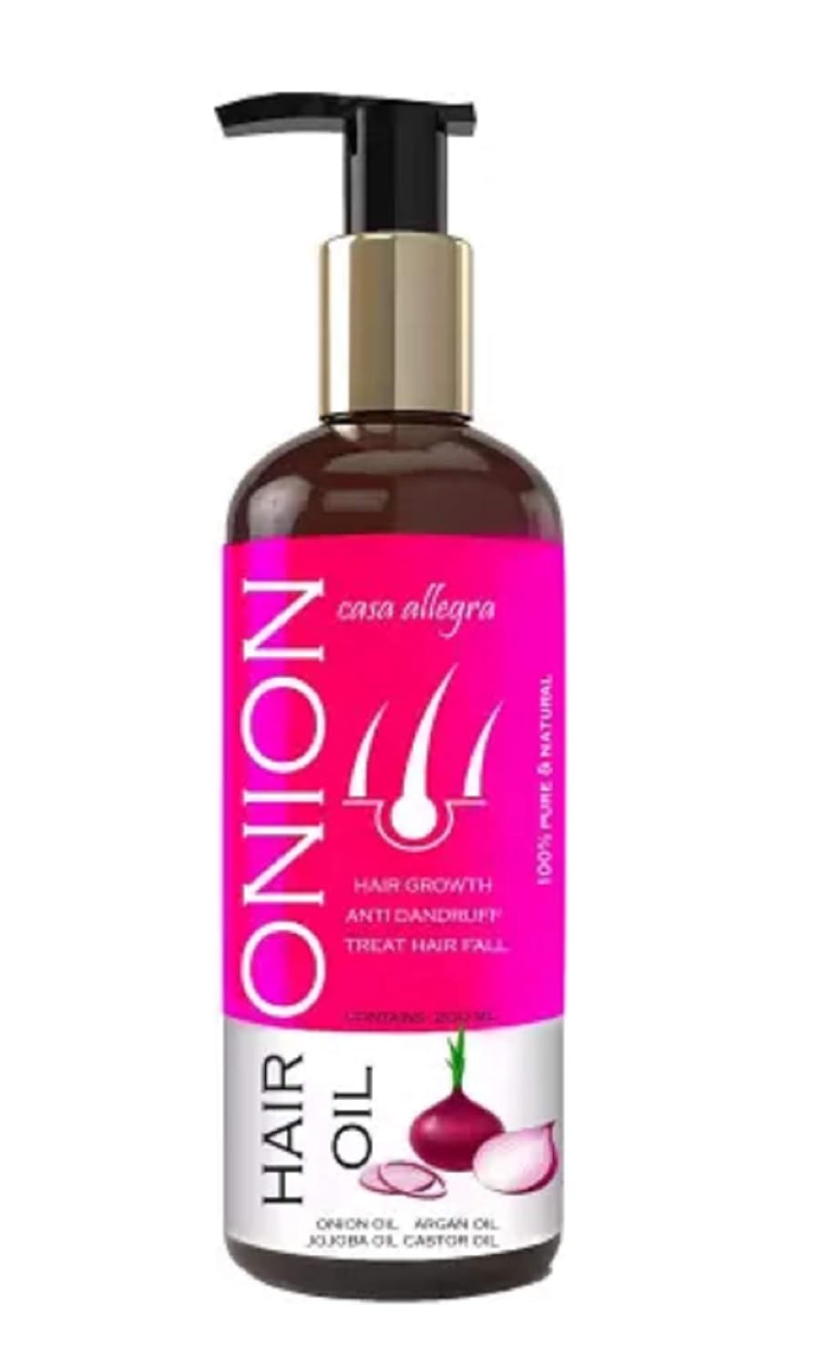 Amazon Com Casa Allegra Onion For Intensive Hair Growth Hair