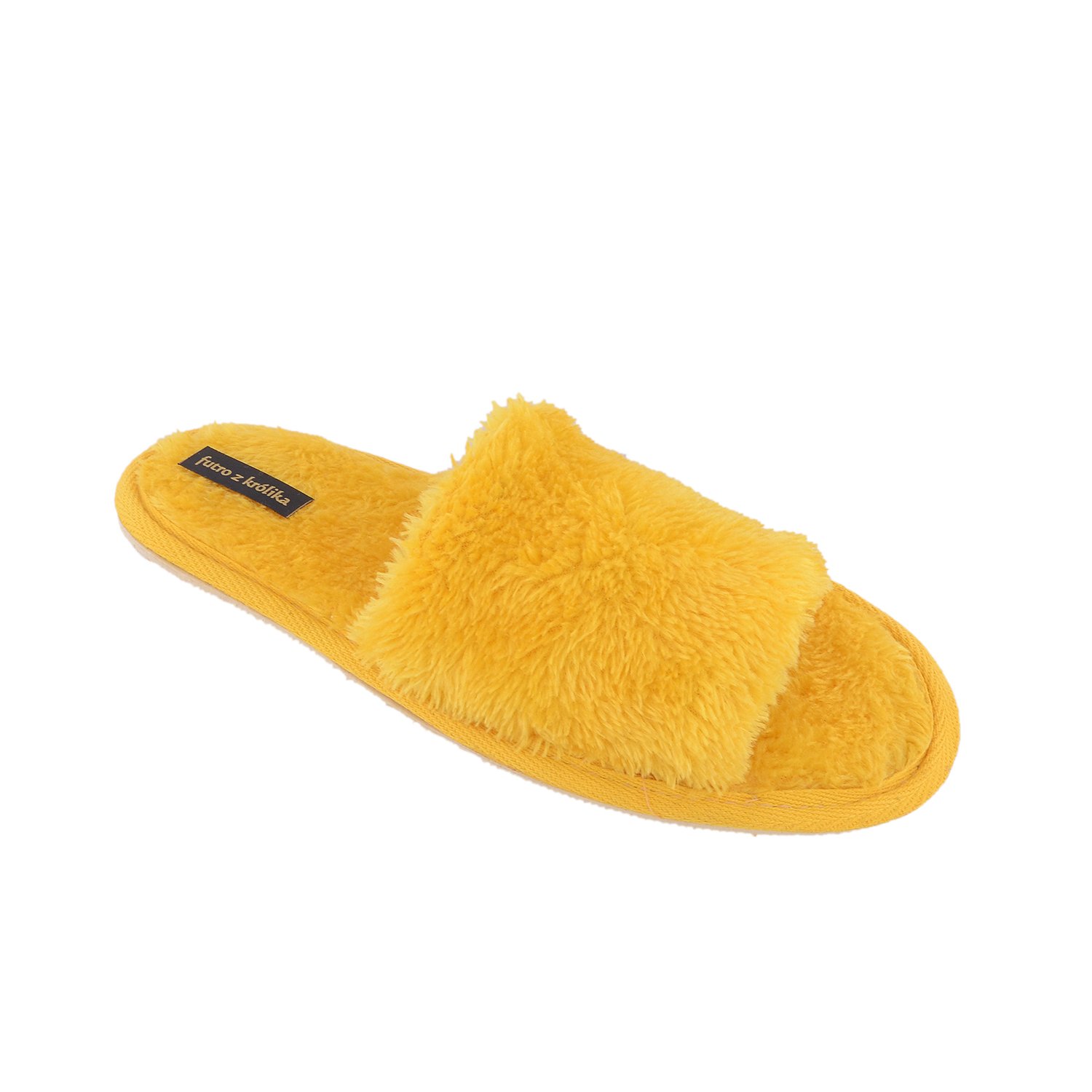 futro z kr&oacute;lika carpet slippers in royal blue , with soft fabric, durable sole, anti skid sole which can be used on wet surface and bathroom and stairs. these