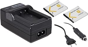 Sony Cyber-shot Dsc-t7 Kastar 2 Baterías Cargador De Repuesto Para Sony NP -BN1 DSC-QX10 QX30 QX100 DSC-TF1 DSC-TX10 TX20 DSC-TX30 DSC-W530 DSC-W570 DSC-W650 DSC-W800 DSC-W830 Cámara Sony Dsc Tx30