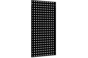 Triton Products 2-Pk LocBoard Steel Pegboards- 18.Lx36inW Black Model# LB18-BK