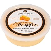 Cheese Spread, Shelf Stable, Wisconsin, Great as Snack Dips for Pretzels or Veggies, (1pk, Aged Cheddar)