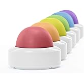 Educational Insights Wireless Eggspert 2.4 GHz Student Buttons (Set of 6) | Answer Buzzers for Trivia Games, Game Buzzers with Lights and Sound, Small Group Classroom Must Haves