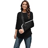 Youdiao Post Shoulder Surgery Shirts for Women Tear Away 3/4 Sleeve Tops After Rotator Cuff Chemo Port Adaptive Clothing