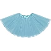 Fhykiss Tutu for Girls 3 Layers Toddler Tutus Kids Tutu for Baby Girl Ballet Tulle Skirt Dress Dance Halloween Costume New