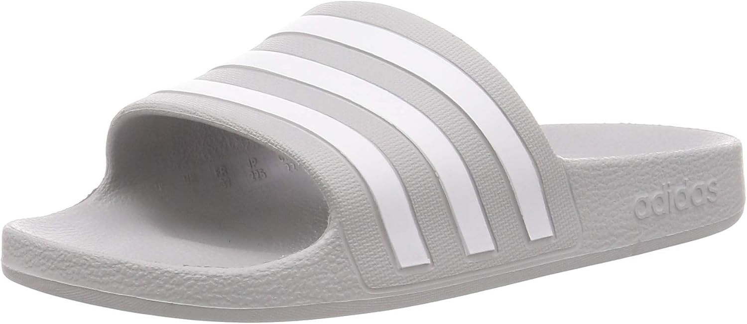 Adidas Unisex Adult Adilette Aqua F17/Ftwr White/Grey Two F17 Flip-Flops-7 UK (EG4160): Buy 