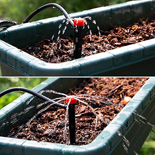 5 Elcoho+Adjustable+Irrigation+Drippers+Connector