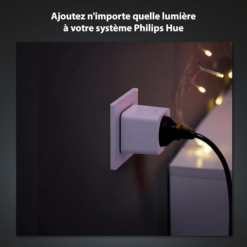 Smart Plug, Prise Intelligente, Type EU, Pack de 3, Blanc